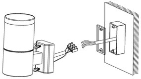 Eglo 94277 - LED vonkajšie osvetlenie BASALGO 1 1xLED/3,7W/230V IP44