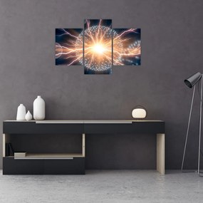 Obraz - Atóm (90x60 cm)