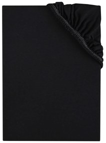 Plachta posteľná čierna jersey EMI: Detská plachta 60x120