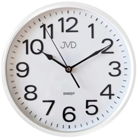 Biele plastové hodiny JVD HP683.6