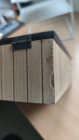 Orion 2. akosť - Krabička na čaj, čajový organizér s 9 priehradkami, drevo BISTRO