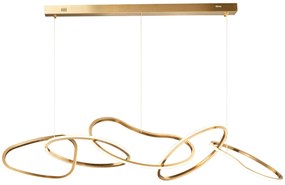 Toolight Toolight, LED stropné svietidlo 60W APP1054-CP, zlatá, OSW-08882
