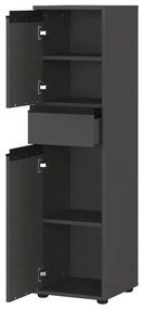 Antracitová kúpeľňová zostava Lemont – Germania