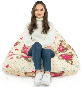 Sedací vak Bermudy SAKO Macko Love you