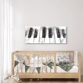 Obraz - Piano, aquarel (120x50 cm)