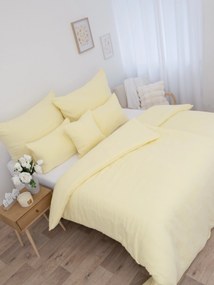 Mušelínové obliečky – Alexia pastelovo žltá