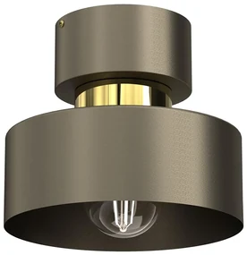 Luminex Stropné svietidlo MARTI 1xE27/15W/230V mosadz/zlatá LU9923A