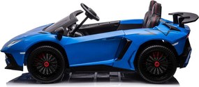 LEAN CARS Elektrické autíčko Lamborghini XXL A8803 modré 24V