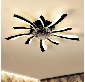 Brilagi-LED stmievateľné svietidlo s ventilátorom LED/50W/230V 3000-6500K čierne