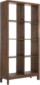 Knižnica z mangového dreva v prírodnej farbe 95x190 cm Sondrio – Light &amp; Living
