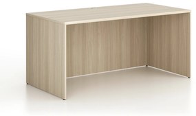 Kancelársky písací stôl FRAME, 160x80 cm, dub prírodný
