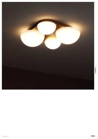 Redo 01-4333 - LED stropné svietidlo LUMIEN 4×LED/26W/230V 2700/3000K CRI90 čierne