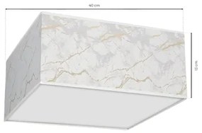 Stropné svietidlo SENSO 2xE27/60W/230V biela