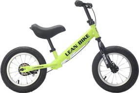 LEAN Trike Cross-country bicykel ENDURO Push-off bike Neon green
