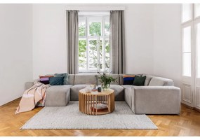 Béžová menčestrová rohová pohovka (ľavý roh) Sting - Scandic