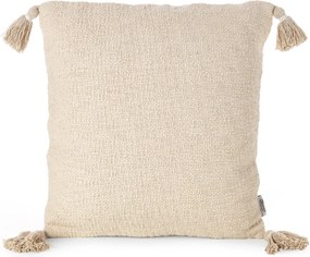 DEKORAČNÁ OBLIEČKA NA VANKÚŠ KIMI 45X45 CM BÉŽOVÁ