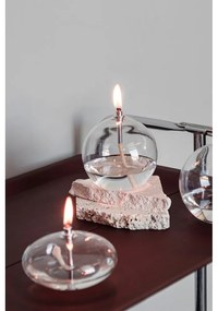 Sklenená olejová lampa (výška 10 cm) Aura – Mette Ditmer Denmark