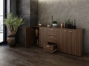 Skriňa HUGOS 180, tabakový orech