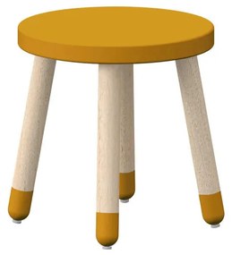 Flexa Detská stolička Dots, mustard