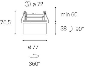 LED2 KLIP, CB DIM 11W 2700K 21507253DT