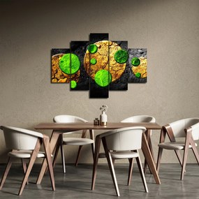Obraz abstrakcie - Guľa (150x105 cm)