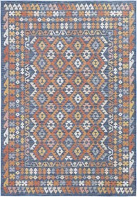 Obojstranný koberec Echo Aztec Navy