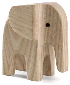 novoform Drevený slon Baby Elephant Natural Ash