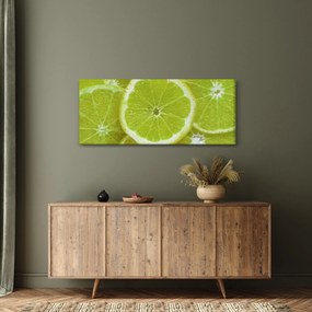 Obraz - citróny na reze (120x50 cm)