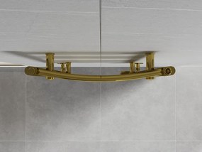 Mexen Ares, vykurovacie teleso 1200 x 500 mm, 420 W, zlatá, W102-1200-500-00-50