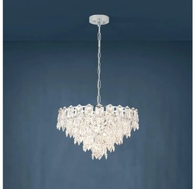 Eglo 39724 - Luster na reťazi CARVARIO 10xE14/40W/230V