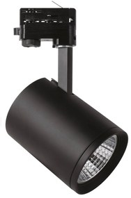 Bodové LED Marco 3-fázová koľajnica čierna 3 000 K