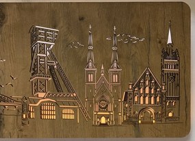 Svietiaci obraz Mesto