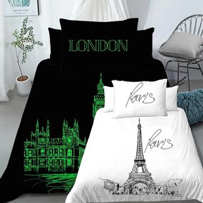 Bavlnené obliečky SWITCH METROPOLE 2-dielna sada 140x200 cm