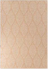 Kusový koberec Duet Liora 106247 Beige/White - na von aj na doma, 200x290, béžová, chodba / predsieň, NORTHRUGS