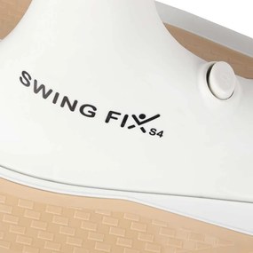 KIK Gravitačná jazda Swing Fix S4, 76 cm, béžová, LED kolesá a hudba