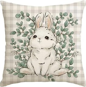 Ľanová obliečka na vankúš HOPELLE 45x45 cm, farebná