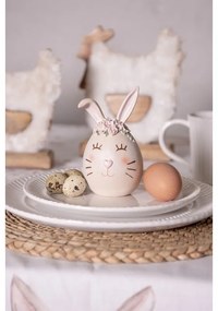 Dekorácia vajcia s dizajnom hlavy králika - 7*7*13 cm