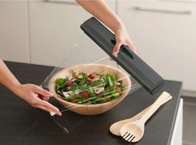 Sivý plastový držiak na fólie – Wenko