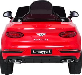 Ramiz Detské elektrické autíčko Bentley Bentayga S červené