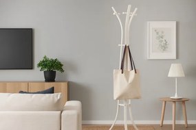 Stojanový vešiak HEMDE biely LOF5325