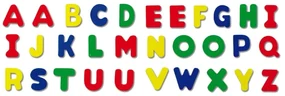 Súprava magnetiek 31 ks Alphabet – Roba