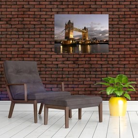 Obrázok - Tower Bridge v noci (70x50 cm)