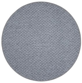 Vopi koberce AKCIA: 80x80 (průměr) kruh cm Kusový koberec Toledo šedé kruh - 80x80 (priemer) kruh cm
