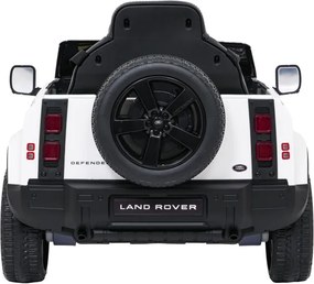 Elektrické autíčko Land Rover Defender biele