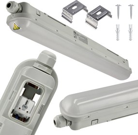 SADA 2 ks hermetických svietidiel PILA 60cm 18W 4000K 2000lm IP65