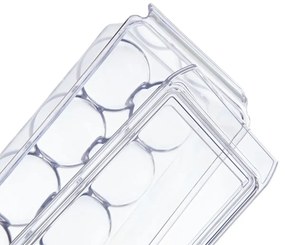 Box na vajíčka, organizér na 14 vajec, transparentný UROVNEJTO