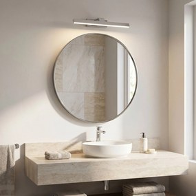 Toolight Toolight, LED nástenné svietidlo, 43cm, 8W, 4000K, 1000lm, SWE001-1W, chrómová, OSW-20100