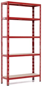 Trestles Balíček 10xSUPER HIT - Policový regál 1800x900x300 Farba: modrá