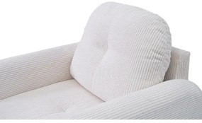 Čalúnené kreslo CLOUDY krémové