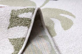 Dywany Łuszczów, Detský kusový koberec Fun Flami Flamingos cream, 80x150, viacfarebná, detská izba